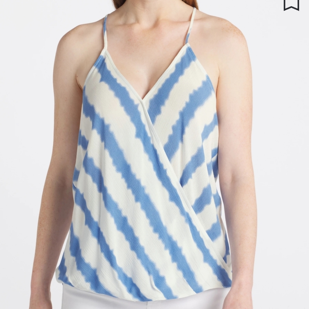 Market & Spruce Mac Surplice Top, XL